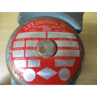 ITT K3AD1462 Magnetic Valve K3AD - Used