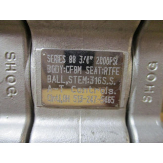 A-T Controls Series 88 34" Valve 88-34" - New No Box