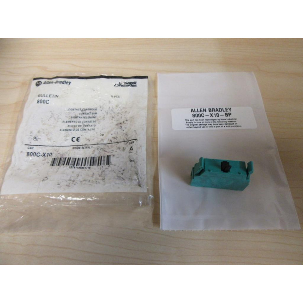 Allen Bradley 800C-X10-BP Contact Block