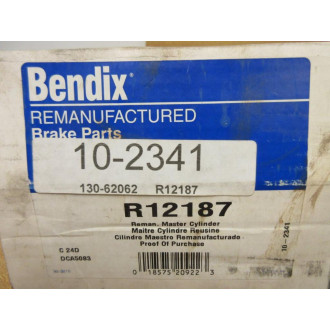 Bendix R12187 Master Brake Cylinder 10-2341 - Refurbished