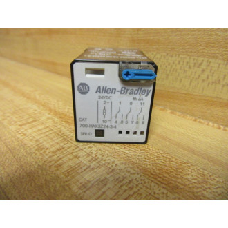 Allen Bradley 700-HAX3Z24-3-4-24VDC Relay 700-HAX3Z24-3-4 - Used