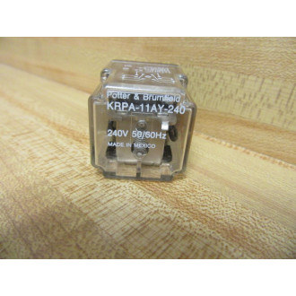Potter & Brumfield KRPA-11AY-240 Relay KRPA11AY240 - Used