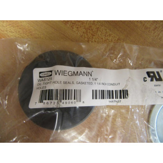 Wiegmann WAS125 Hubbell Oil-Tight Hole Seal 1-14"