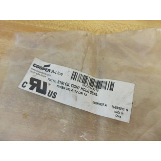 CooperB-Line S100 Oil Tight Hole Seal (Pack of 3)