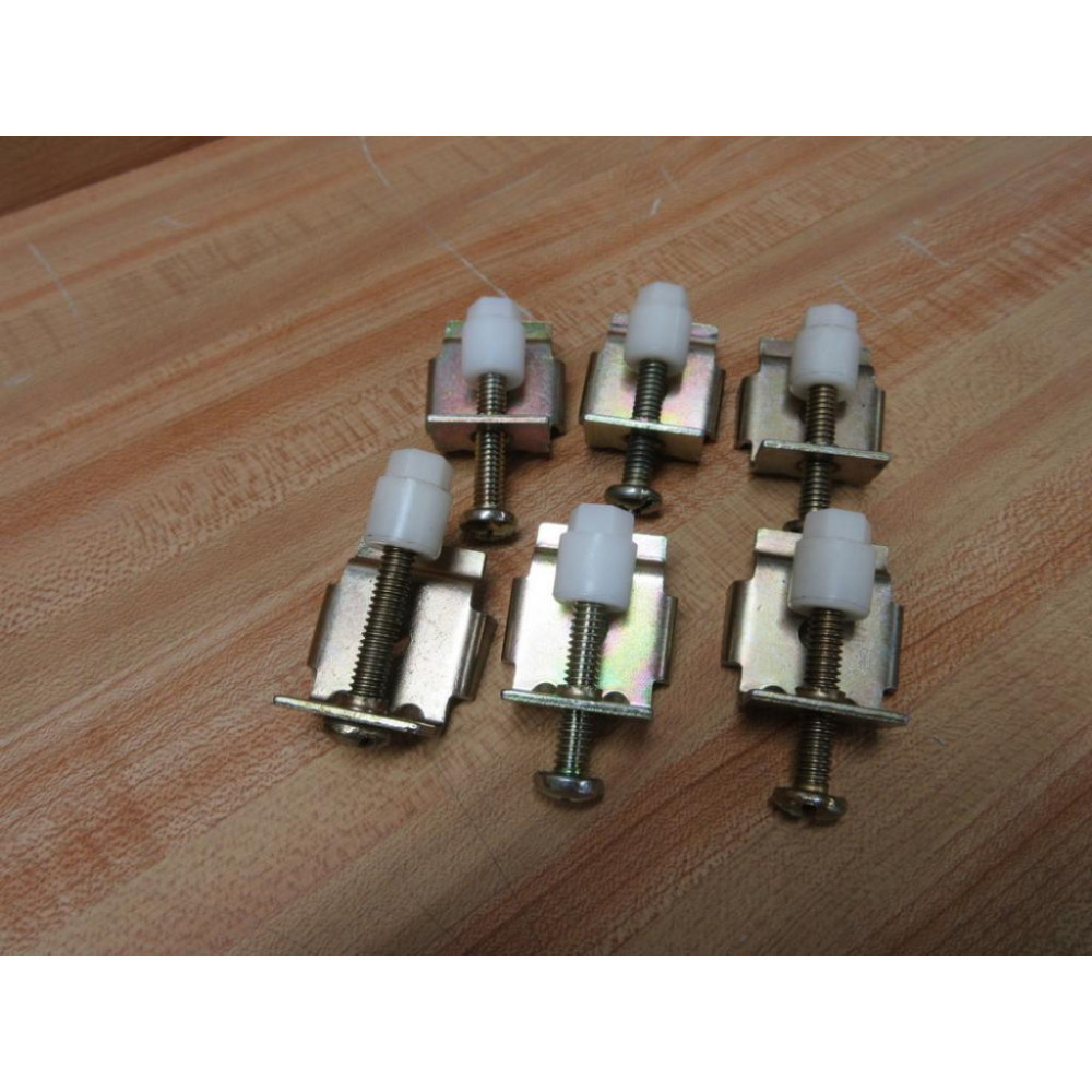 Allen Bradley 77135-166-55 Mounting Clip 2711-NP2 (Pack of 6) - New No Box