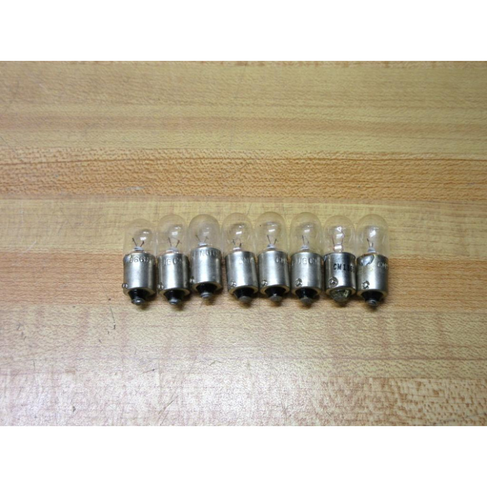 Chicago Miniature CM1866 Lamp Light Bulbs (Pack of 8) - New No Box