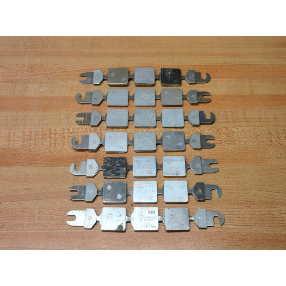 Buss LKS-100 Bussmann Fuse Link Cross Ref 4XK06 (Pack of 7) - New No Box