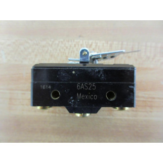 Honeywell 6AS25 Snap Action Switch No Roller - New No Box