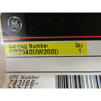 General Electric CR2940UW200D Lens Cap