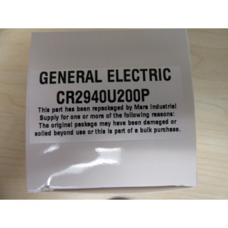 General Electric CR2940U200P Watertight Switch Cover CR2940U200FB Smooth Top