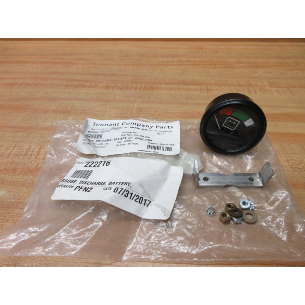Tennant 222216 Battery Discharge Gauge