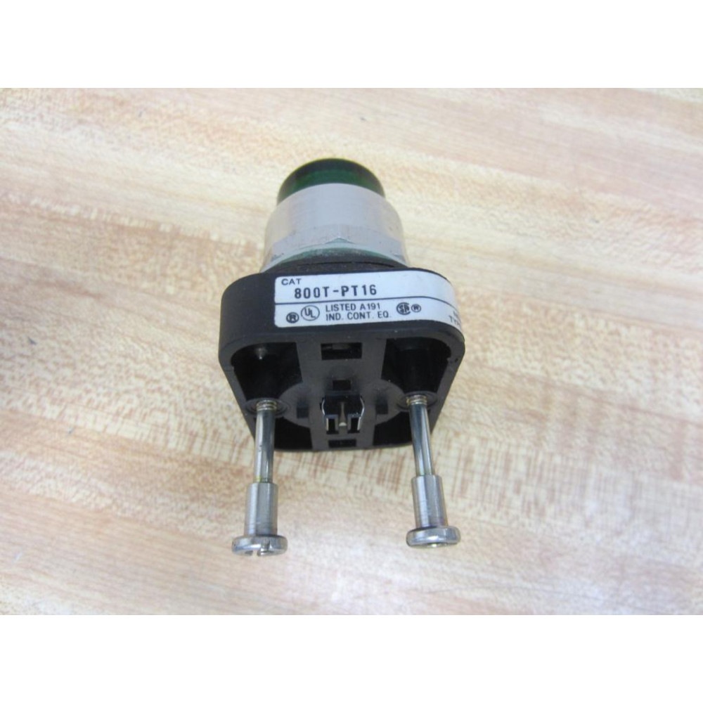 Allen Bradley 800T-PT16G Green Pilot Light Green - Used