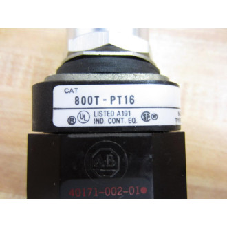 Allen Bradley 800T-PT16G Green Pilot Light - New No Box