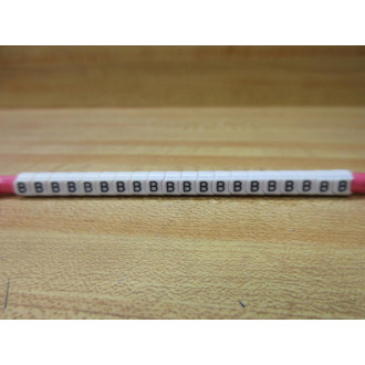 Panduit PCA23-B Wire Markers B PCA23B (Pack of 40)