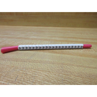 Panduit PCA23-3 Wire Markers PCA233 (Pack of 60)