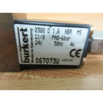 Burkert 1301-60 41 Solenoid Valve 13016041 - Used