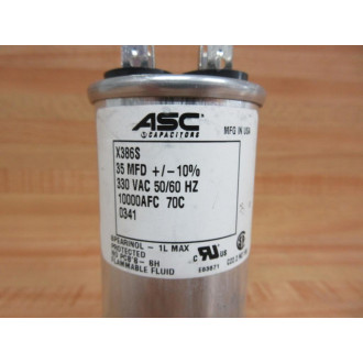 ASC X386S 35-10-330 Capacitor X386S3510330 - Used