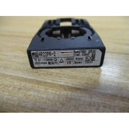 Fuji Electric AR22PR-2 Selector Switch AR22PR2 Connection Adapter Only - New No Box