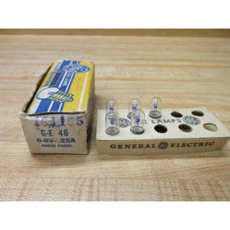 General Electric 46 GE Miniature Lamp, Light Bulb (Pack of 5)