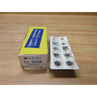General Electric 1224K GE Miniature Lamp Light Bulb (Pack of 7)