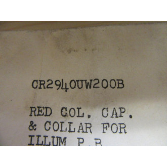 General Electric CR2940UW200B Red Lens