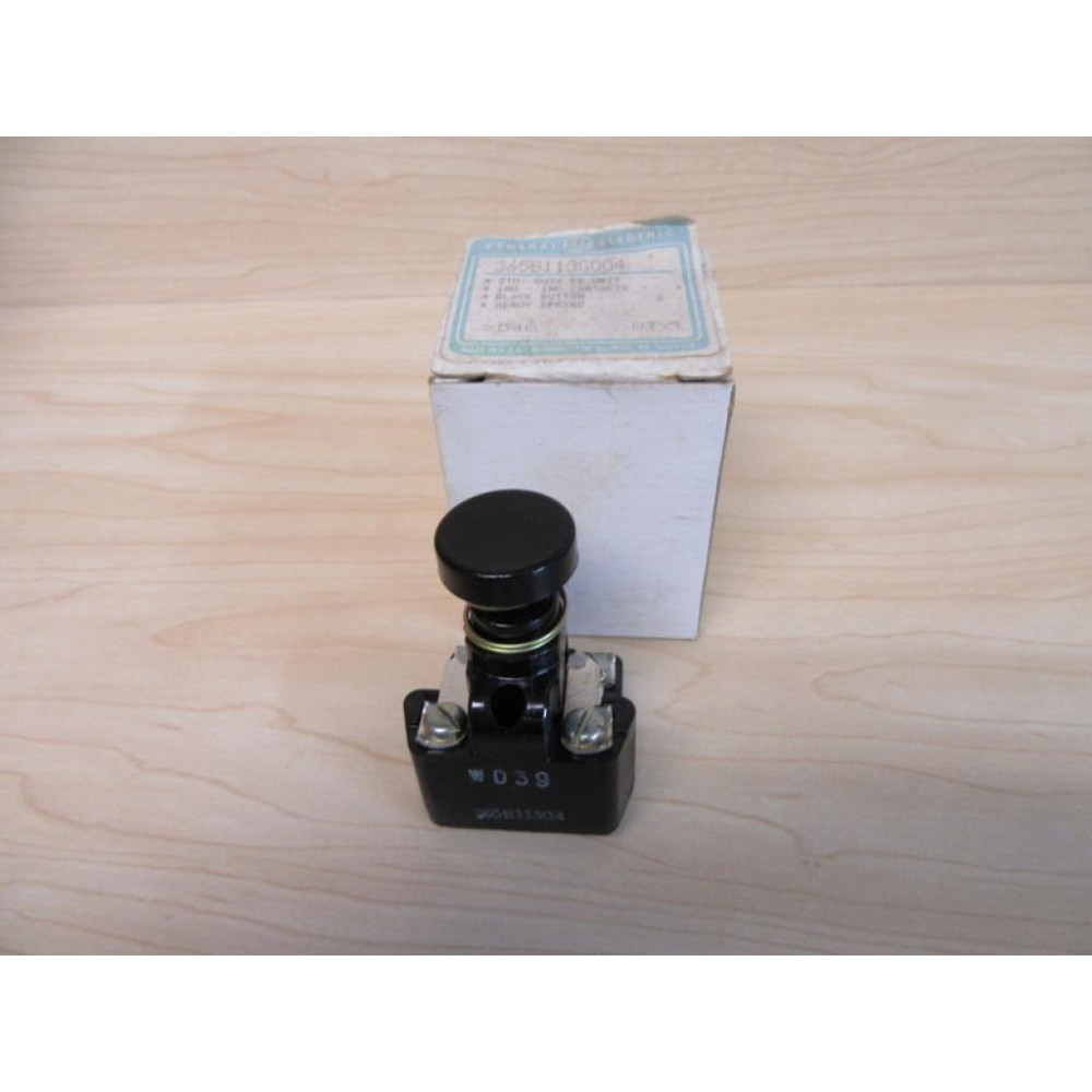 General Electric 365B113G004 Push Button Switch