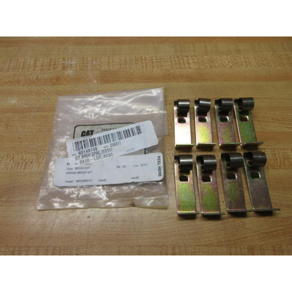 Caterpillar 358317 CAT Brush Spring Kit (Pack of 8)