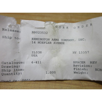 4-411 Spacer 4411 - New No Box