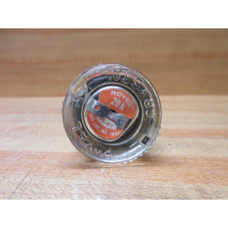Royal 20A Crystal Glass Plug Fuse (Pack of 3) - Used