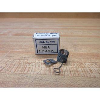 Cutler Hammer 9102-H8A Eaton Heater Element H8A
