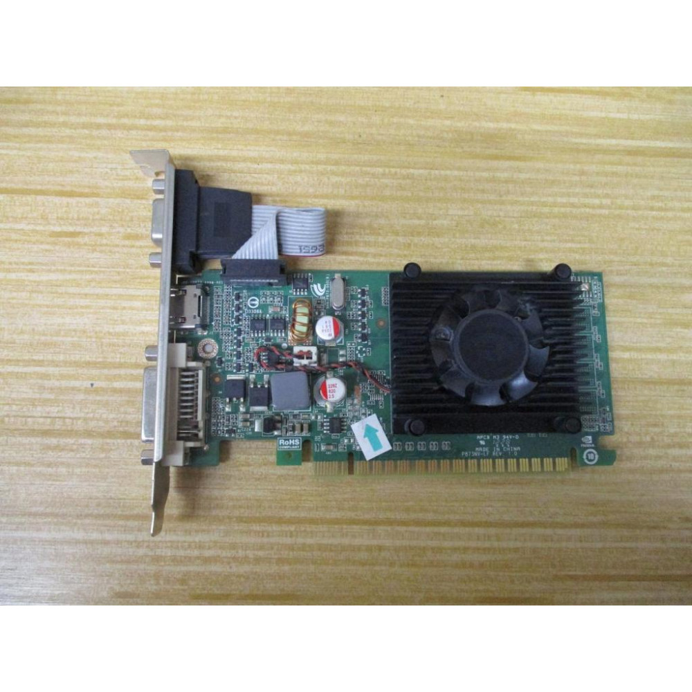 EVGA 512-P3-1300-LR e-GeForce 8400 GS Graphics Card Damaged Circuit - Parts Only