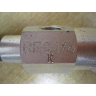 Flair-Line RFC 18 K Flow Control Valve - New No Box