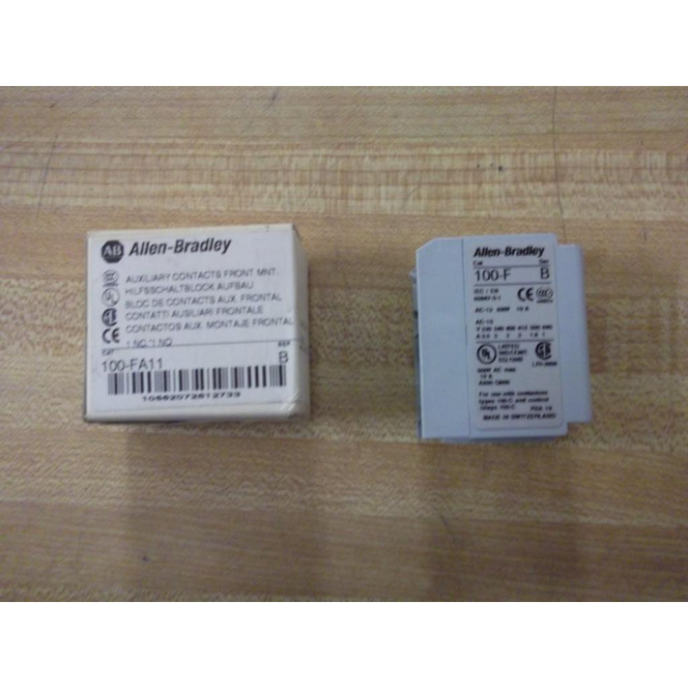 Allen Bradley 100-FA11 Auxiliary Contact 100FA11