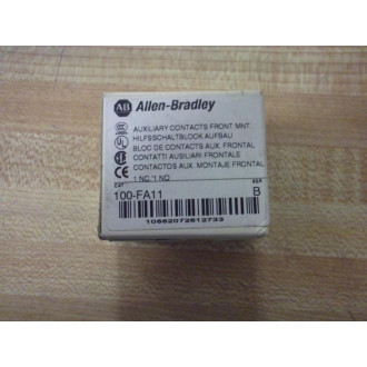 Allen Bradley 100-FA11 Auxiliary Contact 100FA11
