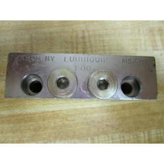 Lubriquip MSP-5T Trabon Graco Manifold Valve MSP5T - New No Box