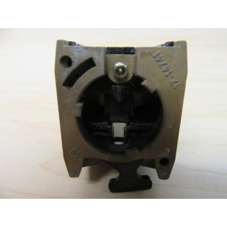 Cutler Hammer E22C7 Contact Block 1 N.O. 1 N.C. Metallic