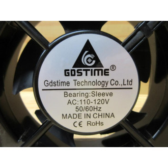 Gdstime Technology 110-120VAC Fan - Used