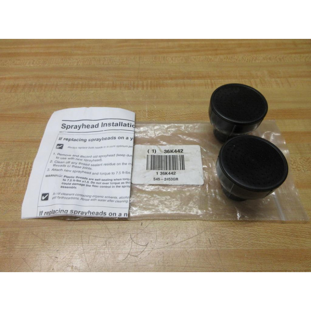 Bradley 36K442 Eyewash Spray Head S45-2453GR (Pack of 2)