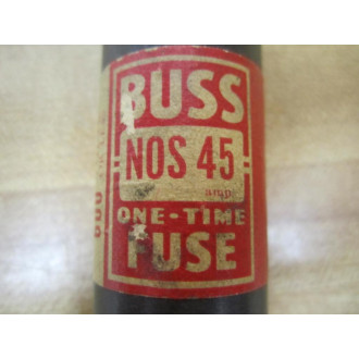 Buss NOS-45 Bussmann Fuse Cross Ref 4XH11 (Pack of 5) - Used
