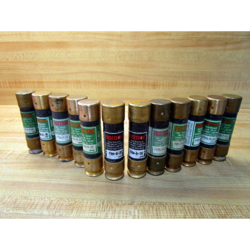 Buss FRN-R-35 Bussmann Fuse Cross Ref 4A452 (Pack of 12) - New No Box