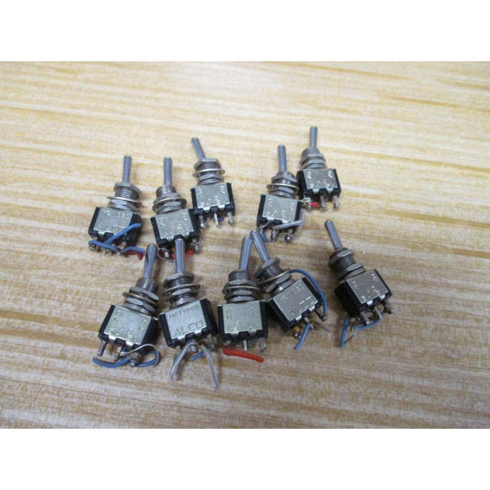Alco MST105D Mini Toggle Switch (Pack of 10) - Used