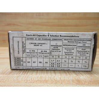 Sporlan C-052 Filter Drier 14" C052