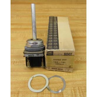 Allen Bradley 800T-M1A Toggle Unit 800TM1A W 800T-XA