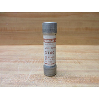 Gould Shawmut Ferraz OT-60 Mersen Fuse OT60 (Pack of 9) - New No Box