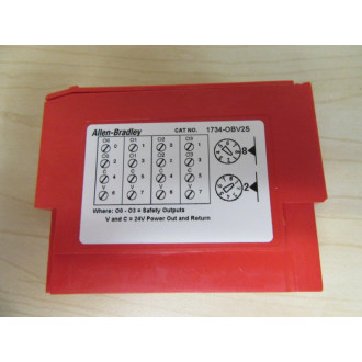 Allen Bradley 1734-OBV2S Safety Output Module