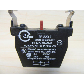 Schmersal EF220.1 Contact Block 101023927 - New No Box