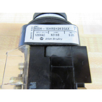 Allen Bradley 800H-16HRBH2KB6AX Selector Switch - New No Box