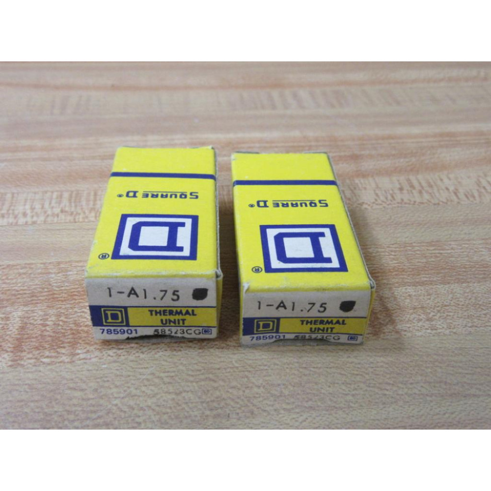 Square D A1.75 Overload Relay Heater Element A175 (Pack of 2)