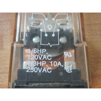 Potter & Brumfield KRPA-11AG-120-V AC Relay KRPA11AG120 16HP 120VAC - Used