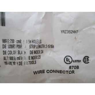 Burndy YAZ392NNT Compression Lug